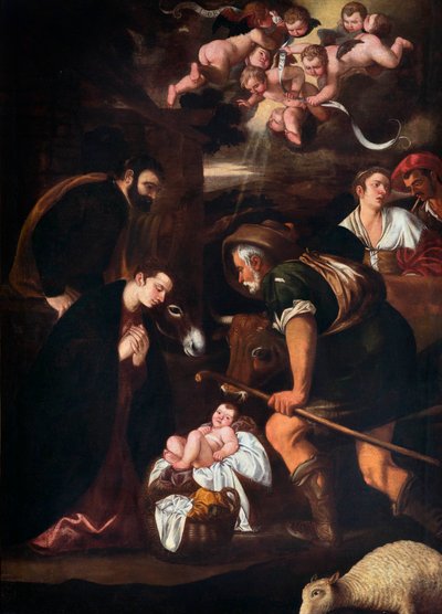 The Adoration of the Shepherds by Unbekannt Unbekannt